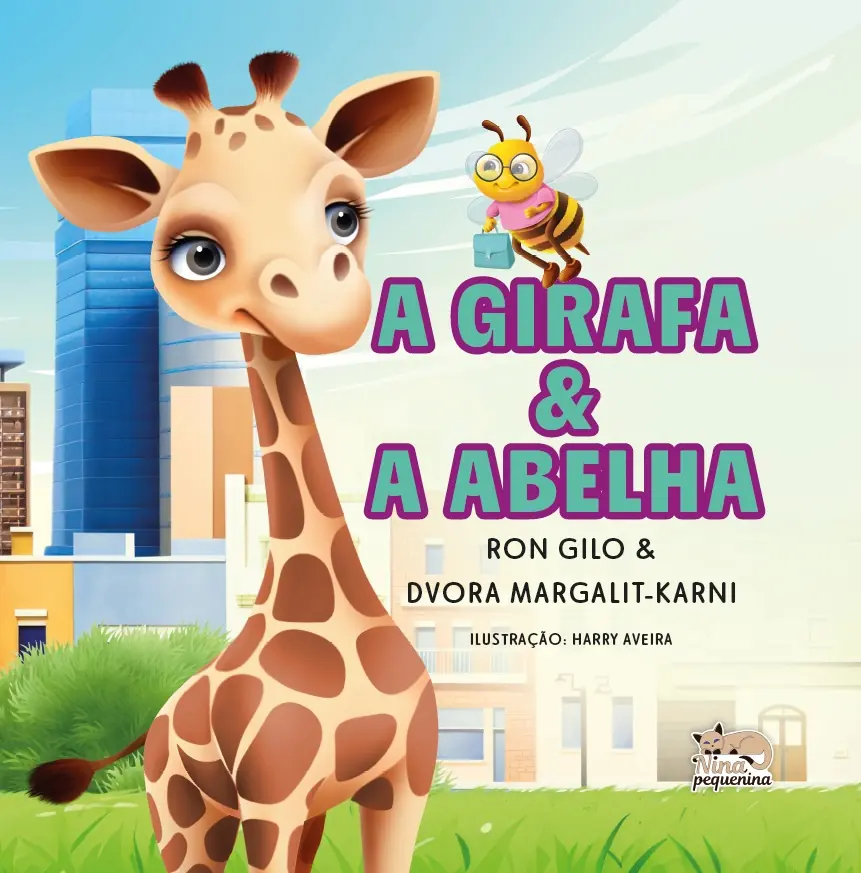 Capa do livro A Girafa e a Abelha